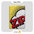 ​Zippo Lighter 49533 ZIPPO COMIC DESIGN ​فندک بنزینی زیپو زرد 540 رنگ کمیک دیزاین مدل 49533