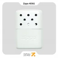 Zippo Lighter 40361 6HRHW PEARL هند وارمر بخاری جیبی زیپو 6 ساعته سفید صدفی مدل 40361