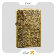 فندک بنزینی زورو طرح کنستانتین مدل زد تی 044 ای-​Zorro Lighter Constantine SN-LIZO-2104-41