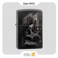 فندک بنزینی زیپو طرح جمجمه مدل 49141-Zippo Lighter 49141 150 SKULL MOUNTAIN DESIGN