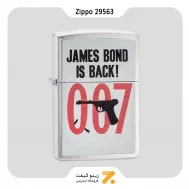 فندک بنزینی زیپو طرح جمیزباند مدل 29563-Zippo Lighter 29563 200 JAMES BOND