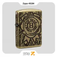 فندک بنزینی زیپو طرح لوگو جیم بیم مدل 49284-Zippo Lighter ​49284 29561 JIM BEAM