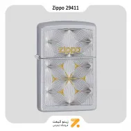 فندک بنزینی زیپو مدل 29411 طرح گل-Zippo Lighter 29411 FLOWERS