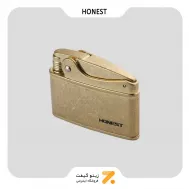 فندک بنزینی هانست طلایی مدل 2201-78-​​Honest lighter SN-LIHN-2201-78