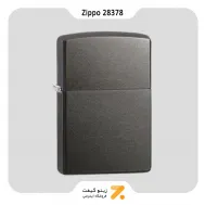 فندک زیپو خاکستری تیره مدل 28378-Zippo Lighter 28378 REG GRAY DUSK MT LTR