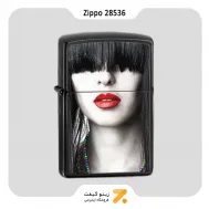 فندک زیپو طرح دختر مدل 28536-Zippo Lighter ​28536 Red Lips