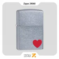 فندک زیپو طرح قلب مدل 29060-​Zippo Lighter 29060 207 LOVE