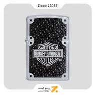 فندک زیپو طرح لوگو هارلی دیویدسون مدل 24025-​Zippo Lighter 24025-205 HD CARBON FIBER