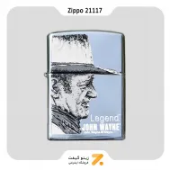 فندک زیپو لیمیتد ادیشن سال 2005 مدل 21117-​Zippo Lighter 21117 John Wayne Legend