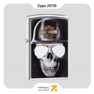 فندک زیپو مدل 29739 طرح هارلی دیویدسون-​​Zippo Lighter 29739 250 HARLEY DAVIDSON