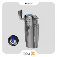 فندک سه شعله گازی هانست honest triple jet lighter