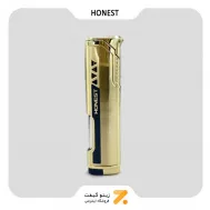 فندک گازی طلایی هانست مدل 2201-34-​Honest Lighter SN-LIHN-2201-34