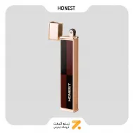 فندک گازی طلایی هانست مدل 2201-51-Honest Lighter SN-LIHN-2201-51