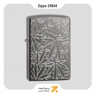 ​Zippo Lighter 29834 24095 PILED HIGH فندک بنزینی زیپو آرمور کیس با حکاکی برجسته مدل 29834