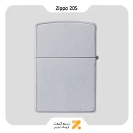 205 فندک بنزینی زیپو مدل-Zippo Lighter 205 SATIN CHROME