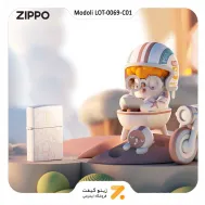 Zippo Modoli LOT-0069-C01 فندک زیپو مودولی طرح موتور
