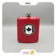فلاسک فلزی قرمز طرح پرچم کانادا-​FLASK NB.CO SN-FLNB-2201-37