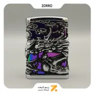 فندک بنزینی زورو مدل 2202-225-​Zorro Lighter SN-LIZO-2202-225