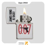 فندک بنزینی زیپو طرح جمیزباند مدل 29563-Zippo Lighter 29563 200 JAMES BOND