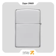 فندک بنزینی زیپو طرح خطوط و نگین سواروسکی مدل 29669-​Zippo Lighter 29669 167 CLASSY TECH DESIGN