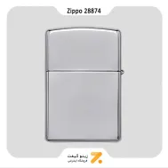 فندک بنزینی زیپو طرح صلیب و اسکلت مدل 28874-​Zippo Lighter 28874 250 SKULL CROSS