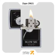 فندک بنزینی زیپو طرح قاصدک مدل 29621-​Zippo Lighter 29621 207 WISHES