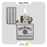 فندک بنزینی زیپو طرح لوگو جک دنیلز مدل 29526-​Zippo Lighter ​167 29526 JACK DANIELS