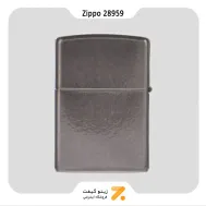 فندک بنزینی زیپو طرح لوگو کمپانی و گیتار فندر مدل 28959-​Zippo Lighter 28959 28378 FENDER GYUTAR