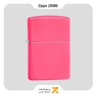 فندک بنزینی زیپو مدل 29086 صورتی طرح لب-Zippo Lighter 29086 POP LIPS