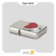 فندک بنزینی زیپو مدل 29410 طرح برجسته قلب-Zippo Lighter 29410 GLITTER HEART