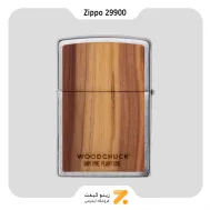 فندک بنزینی زیپو مدل 29900 طرح با روکش چوب طبیعی-Zippo Lighter 29900 200 WOODCHUCK CEDAR
