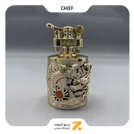 فندک بنزینی چیف طلایی طرح اژدها مدل 2201-136-​Chief Lighter SN-LICH-2201-136