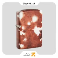 فندک زیپو 540 رنگ مدل 48216 طرح چرم گاو-Zippo Lighter 48216 Cow Print Design