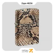 فندک زیپو 540 رنگ مدل 48256 طرح پوست مار-​Zippo Lighter 48256 Zippo Snake Skin Design