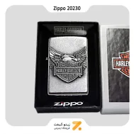 فندک زیپو طرح برجسته عقاب هارلی دیویدسون مدل 20230-​Zippo ​20230 207 H-D IRON EAGLE