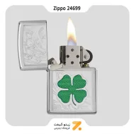 فندک زیپو طرح شبدر مدل 24699-​Zippo Lighter 24699 250 CLVR