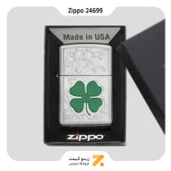 فندک زیپو طرح شبدر مدل 24699-​Zippo Lighter 24699 250 CLVR