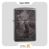 فندک زیپو مدل 49059 طرح گوزن-Zippo Lighter 49059 150 DEER DESIGN