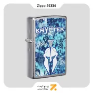 فندک زیپو مدل 49334 طرح و لوگوی برند کریپتک-Zippo Lighter 49334 207 KRYPTEX