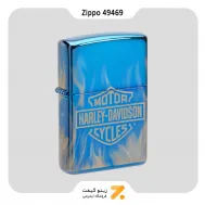 فندک زیپو مدل 49469 طرح لوگو هارلی دیویدسون-Zippo Lighter 49469 20446 HARLEY DAVIDSON