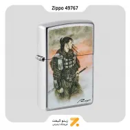 فندک زیپو مدل 49767 طرح سامورایی-Zippo Lighter 49767 207 LUIS ROYO