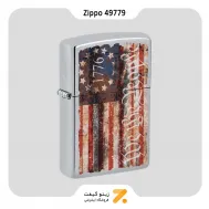 فندک زیپو مدل 49779 طرح پرچم امریکا-Zippo Lighter 49779 2​50 AMERICANA DESIGN