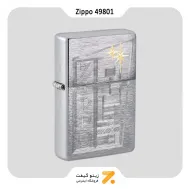 فندک زیپو وینتیج مدل 49801 طرح زیپو دیزاین-Zippo Lighter 49801 230.25 RETRO ZIPPO DESIGN