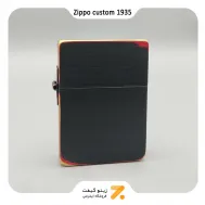 فندک زیپو کاستوم مشکی 1935.25-​​Zippo Lighter CUSTOM 1935.25