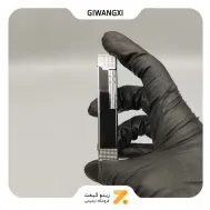 فندک گازی جیوانچی مشکی مدل 2202-6-Giwangxi Lighter SN-LIGV-2202-6​