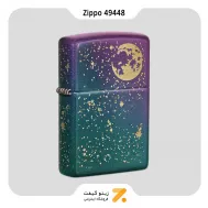​Zippo Lighter 49448 49146 STARRY SKY DESIGN فندک زیپو هفت رنگ مدل 49448 طرح ماه و آسمان پر ستاره