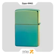 فندک بنزینی زیپو سبز کهربایی طرح کوه مدل 49461-Zippo Lighter 49461 49191 MOUNTAIN DESIGN