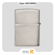 فندک بنزینی زیپو طرح برجسته اسکلت کابوی-Zippo Lighter ​200 COWBOY SKULL EMBLEM