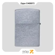 فندک بنزینی زیپو طرح شعله و لوگو زیپو مدل سی آی 400072-Zippo Lighter 207 CI400072 ZIPPO