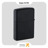 فندک بنزینی زیپو مشکی مدل 41795-Zippo Lighter ​218 CI008537 SOL WINDY